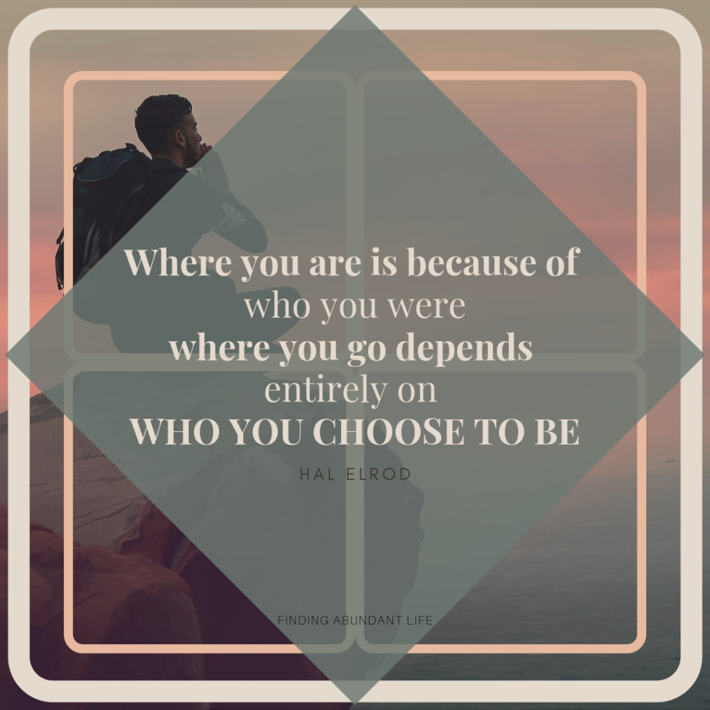 Wellness and being your best you is entirely dependent on your choices